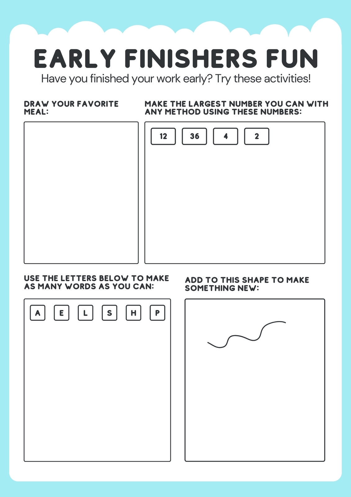 Page 20 Free Printable Customizable Math Worksheet Templates 