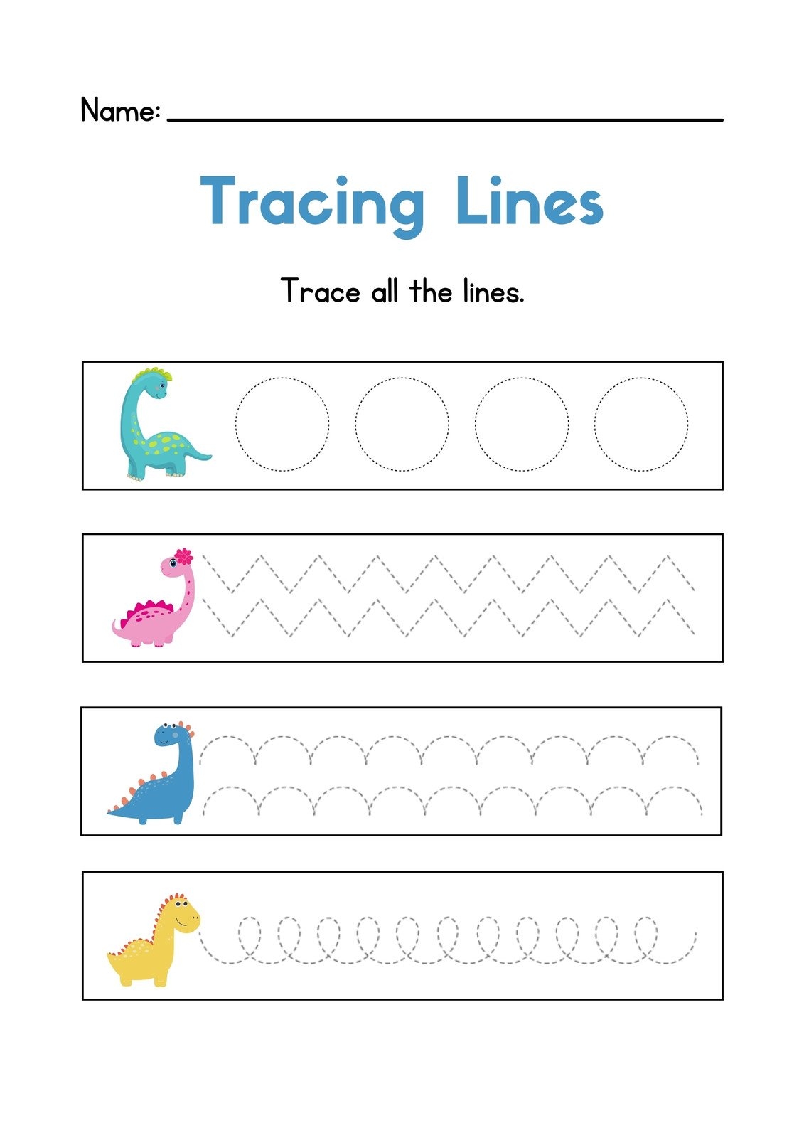 Page 7 Free Editable Kindergarten Worksheet Templates Canva