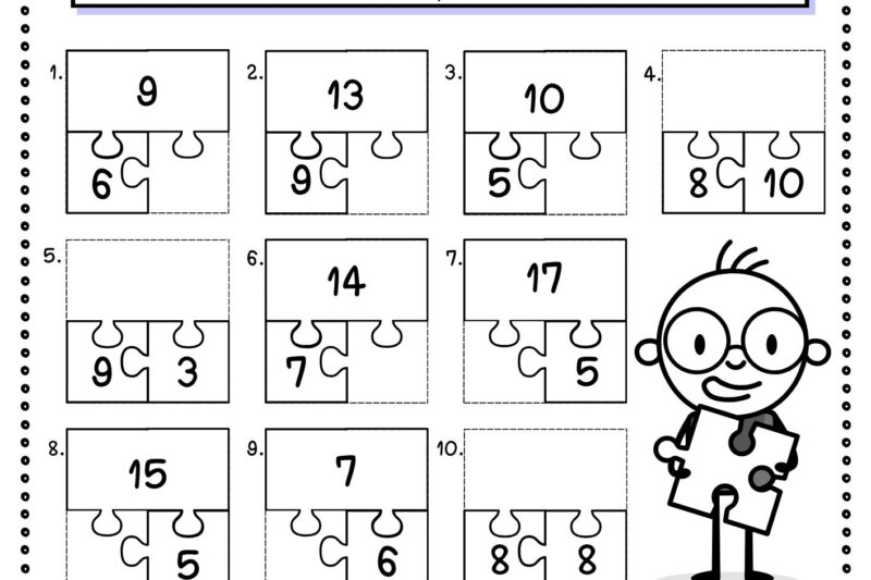 Free Printable Part Part Whole Worksheets