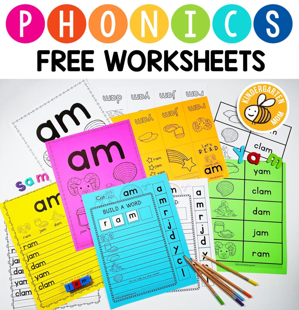 Kindergarten Phonics Worksheets Pdf Free