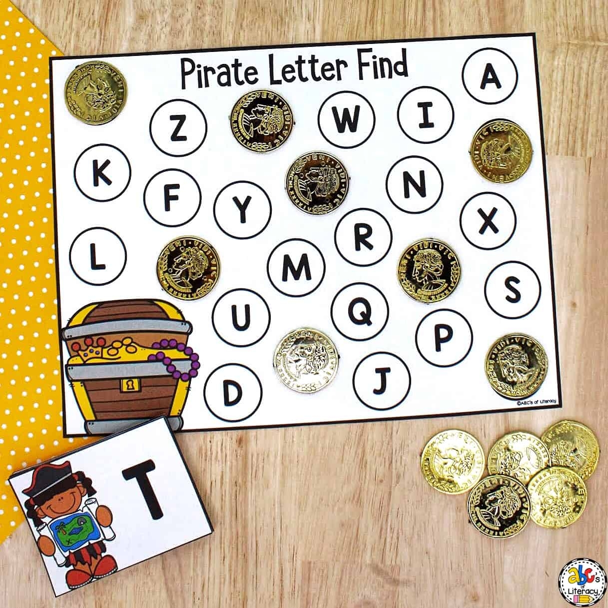 Free Printable Pirates Preschool Theme