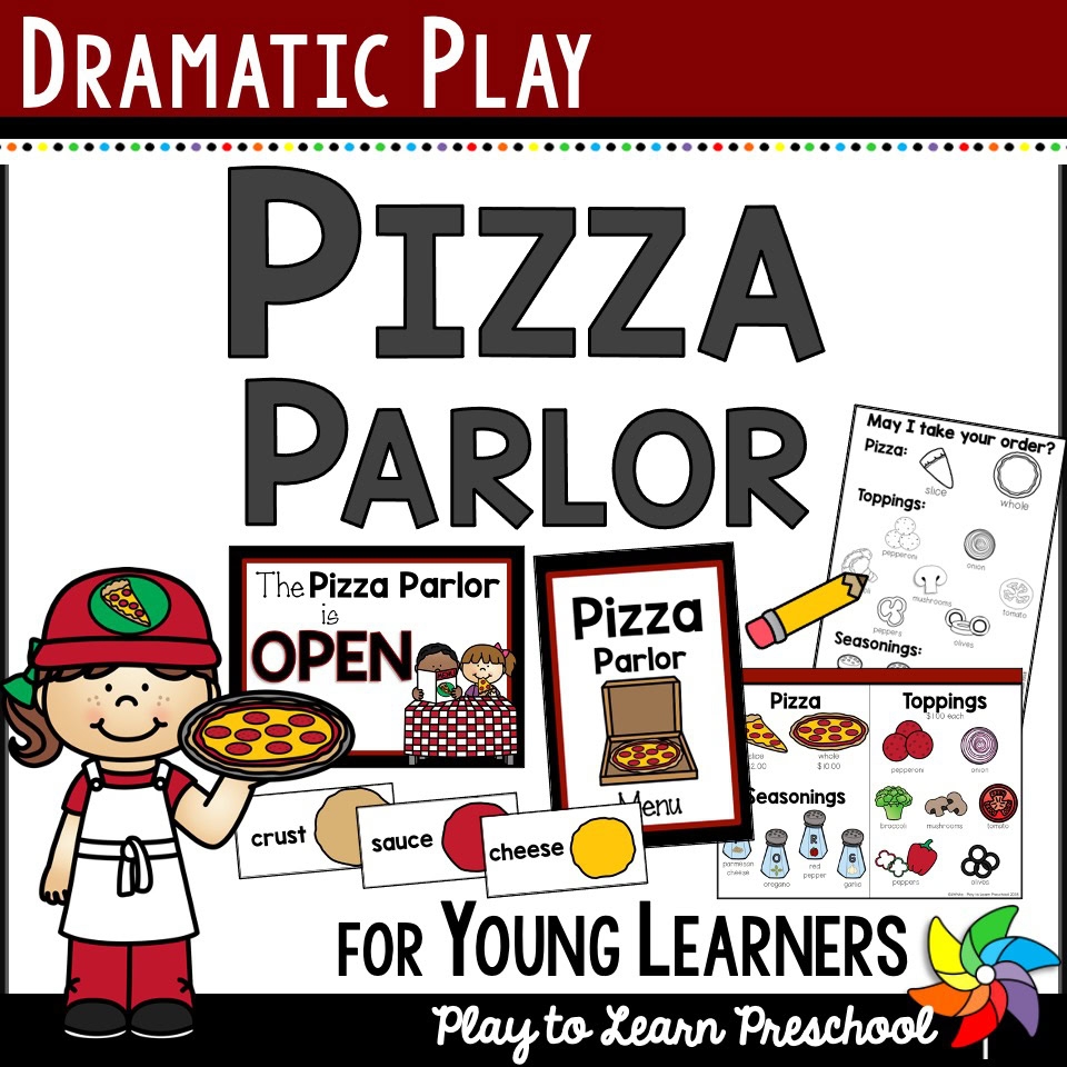 Pizza Parlor Restaurant Dramatic Play Play To Learn Preschool Preschool
