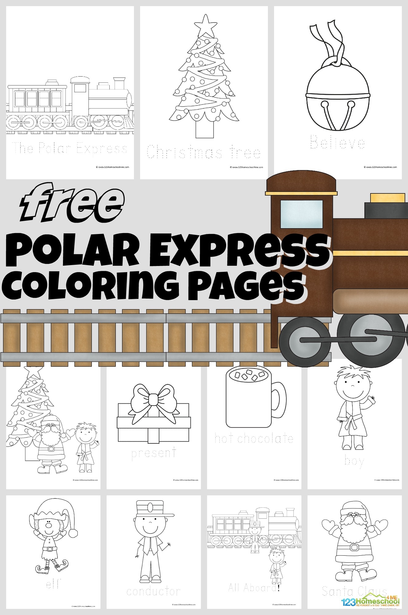 Polar Express Coloring Pages Polar Express Coloring Pages