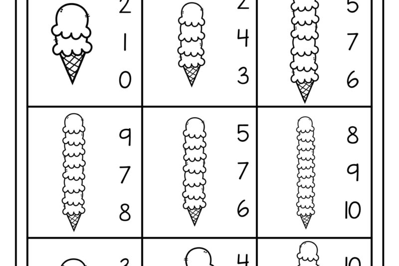 Pre K Kindergarten Math Worksheets