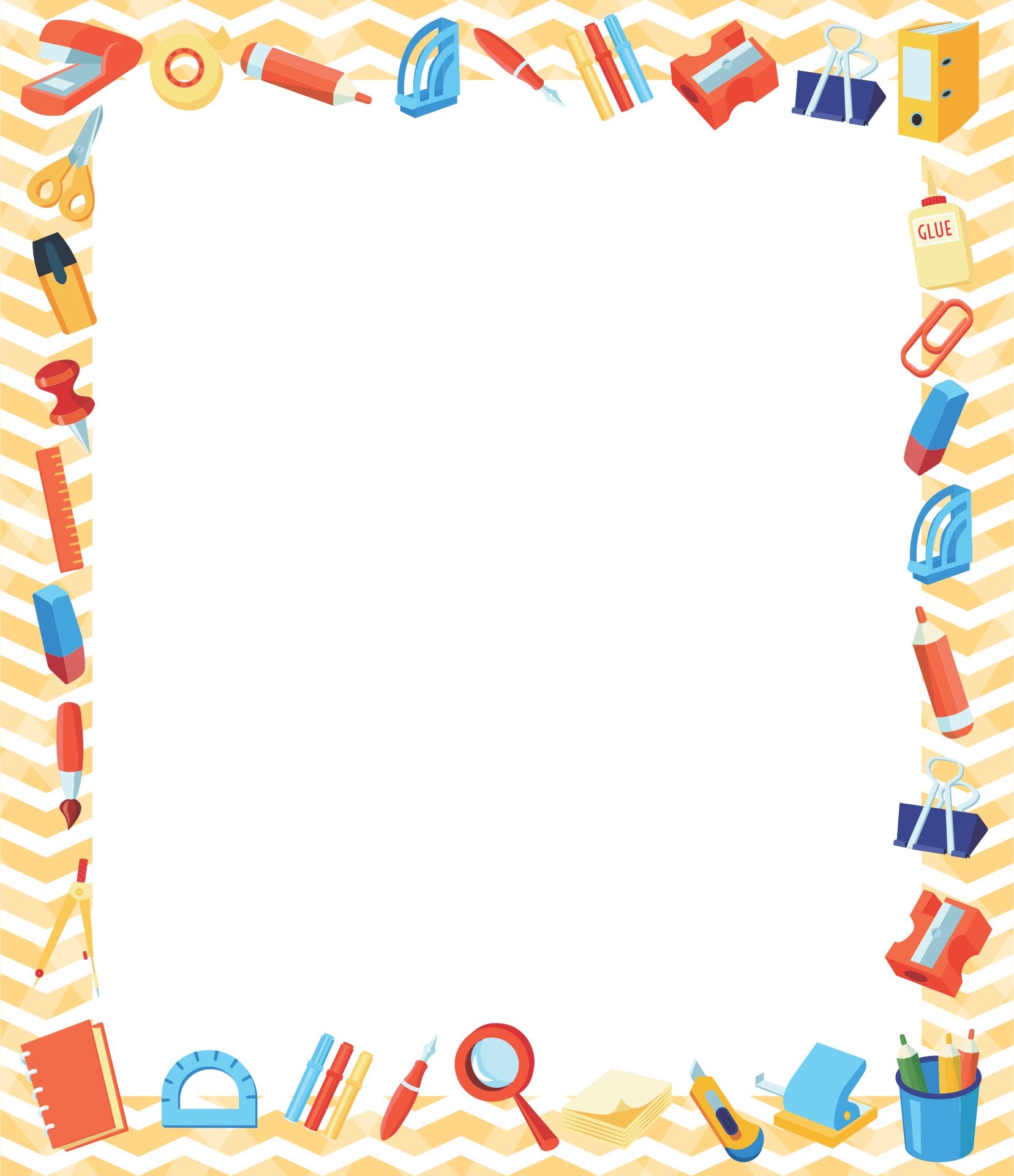 Free Printable Preschool Borders