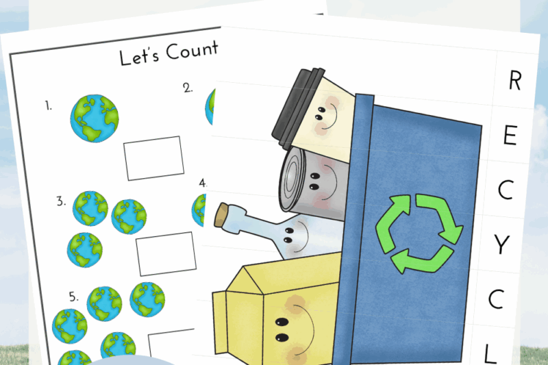 Preschool Earth Day Printables Free