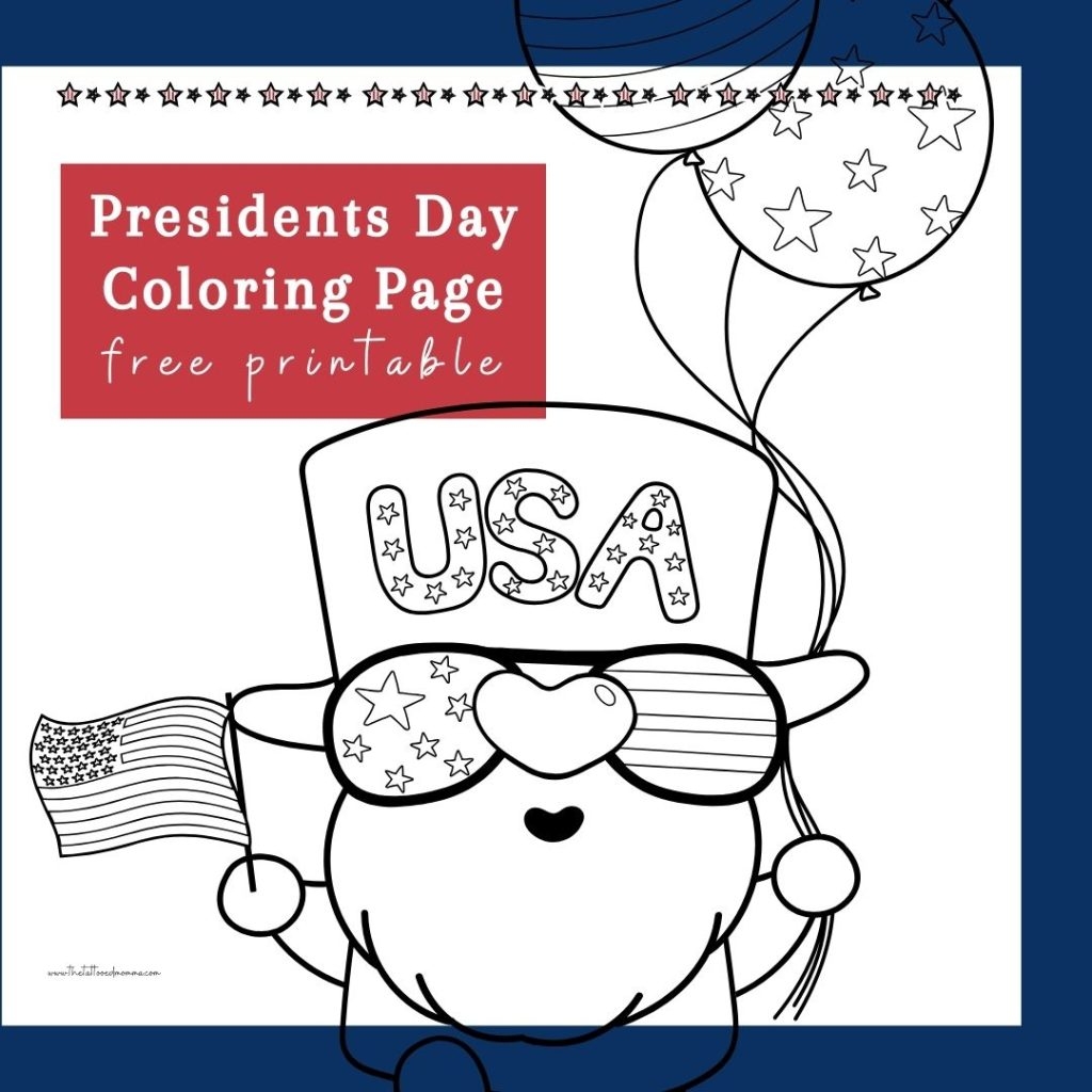 President s Day Homeschool Worksheets Free Printable