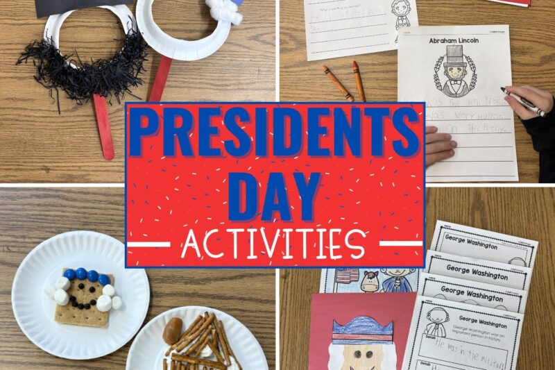 Presidents Day Printables For Preschool
