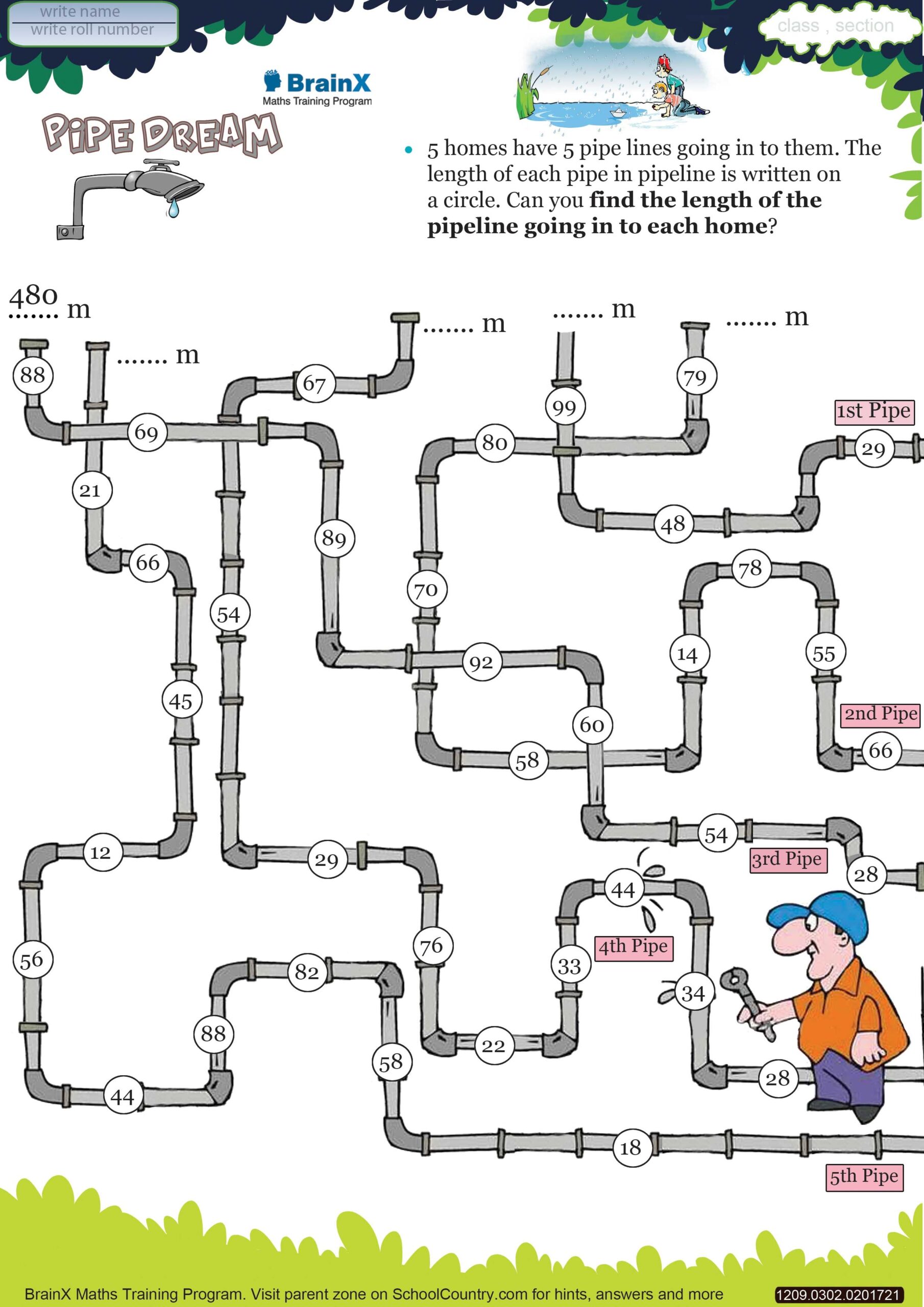 Printable Addition Math Olympiad Worksheets For Kids Of Grade 3 