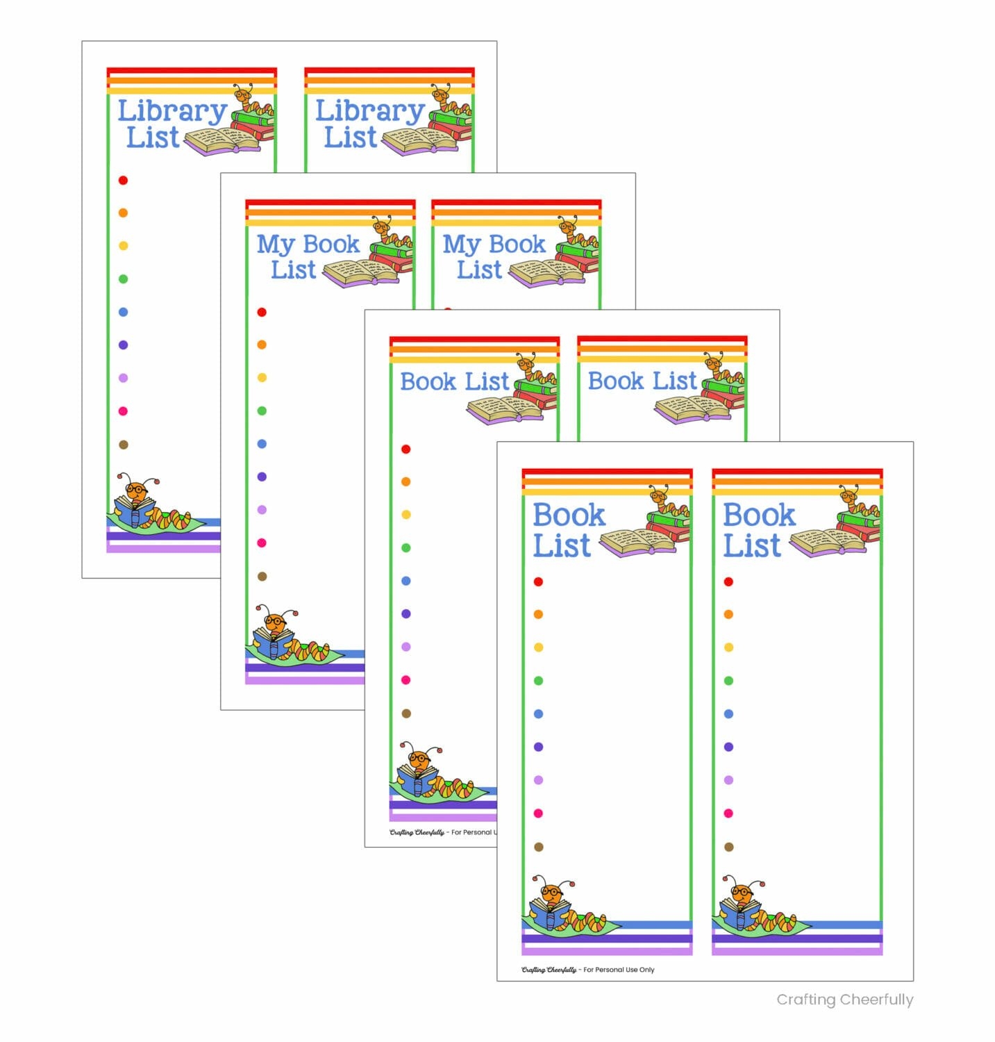 Printable Book List For Preschool