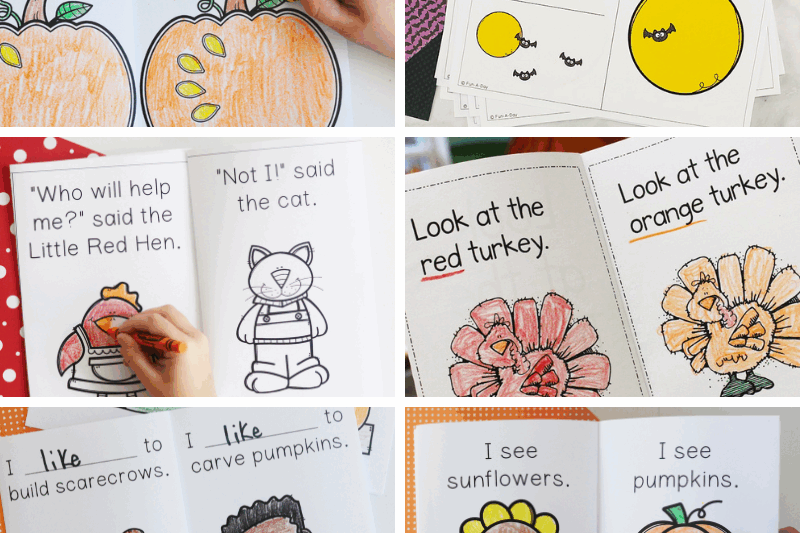 Preschool Easy Reading Books Printable