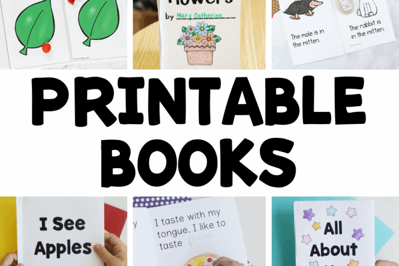 Preschool Printable Booklets Free