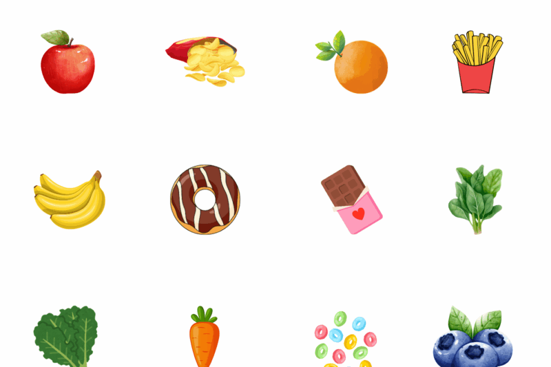 Printable Pictures Of Food For Preschoolers