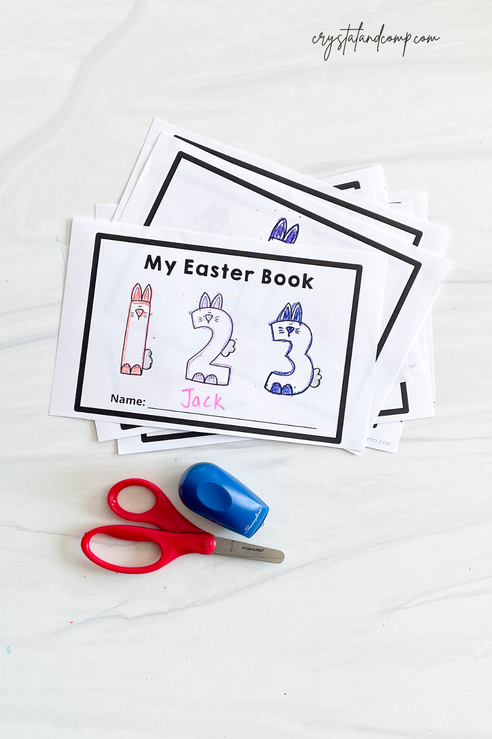 Printable Easter Book CrystalandComp