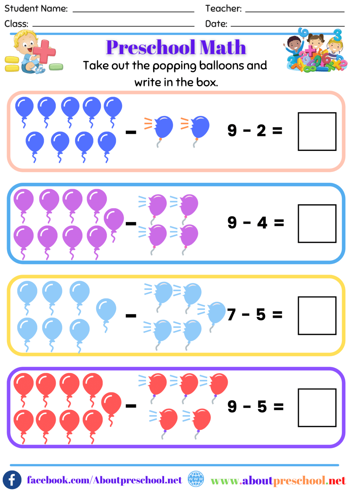 Printable Math Worksheets Archives About Preschool Printable Math Worksheets Archives About Preschool