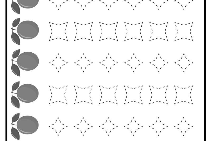 Printable Preschool Prewriting Worksheets