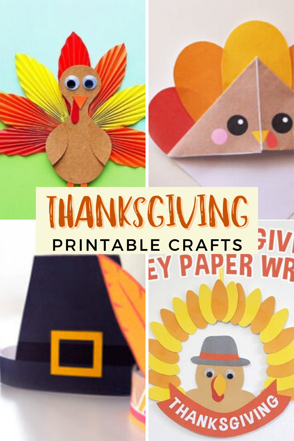 Printable Thanksgiving Crafts