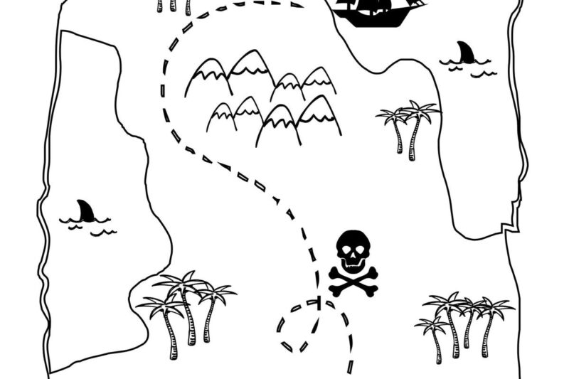 Printable Treasure Maps For Preschoolers