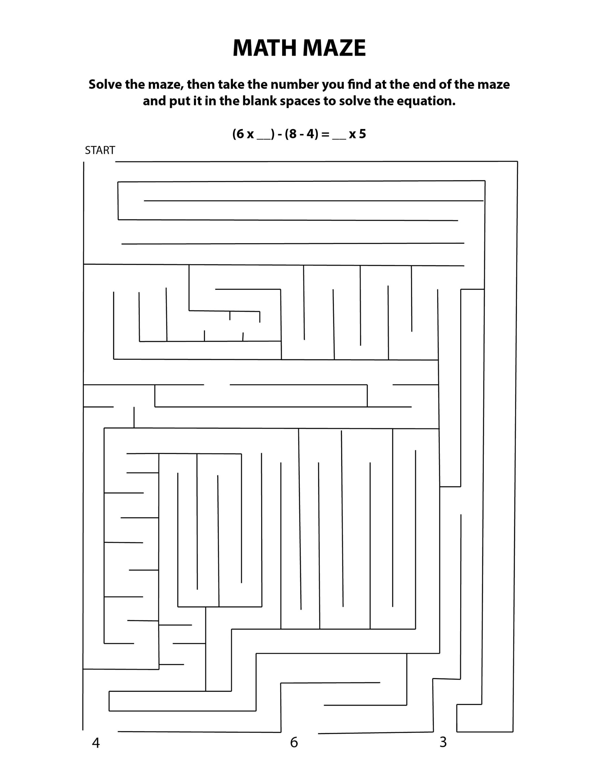 Worksheet Works Multiplication Math Maze Worksheet Works Multiplication Math Maze