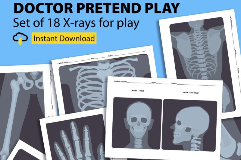 Preschool X Ray Printable
