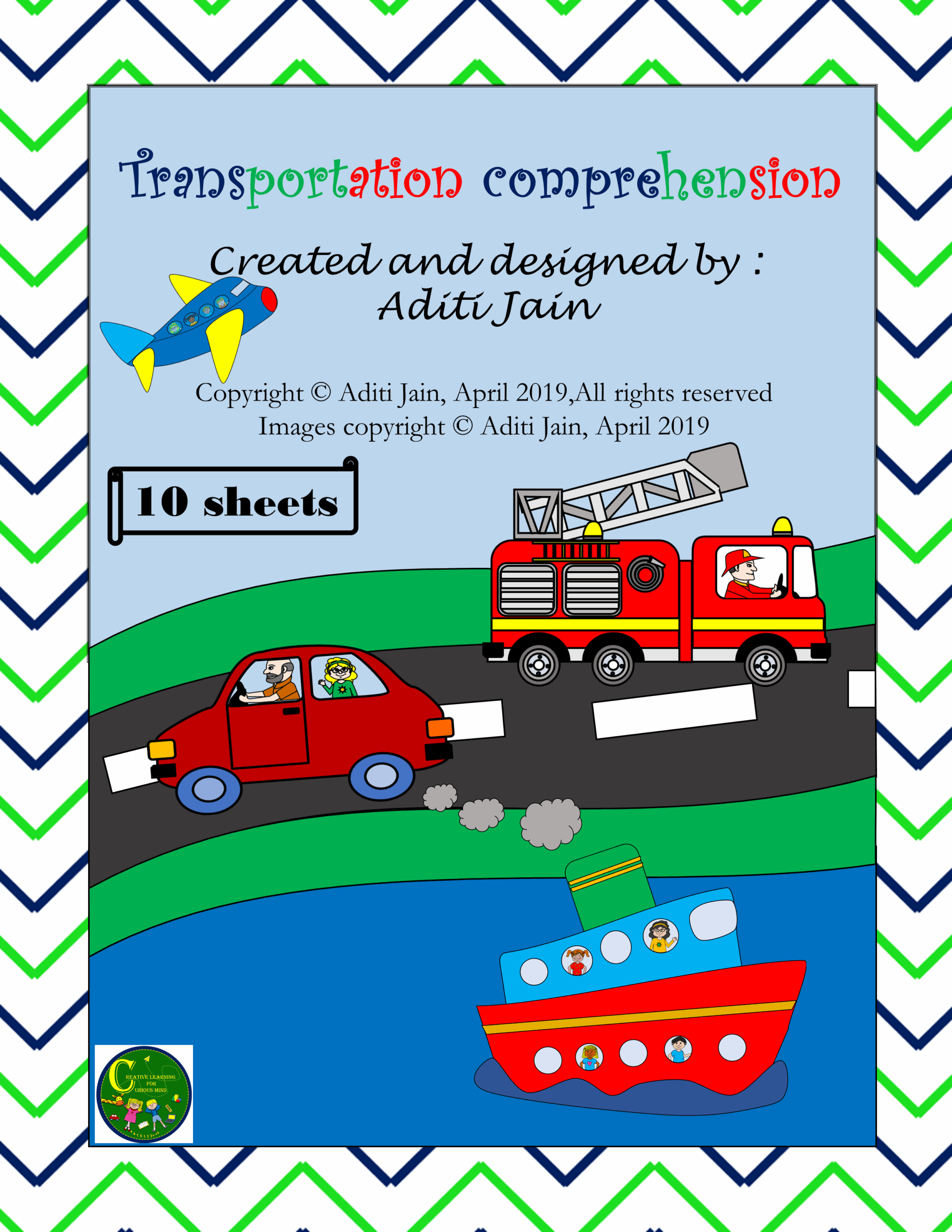 Transportation Reading Comprehension Worksheets Pdf
