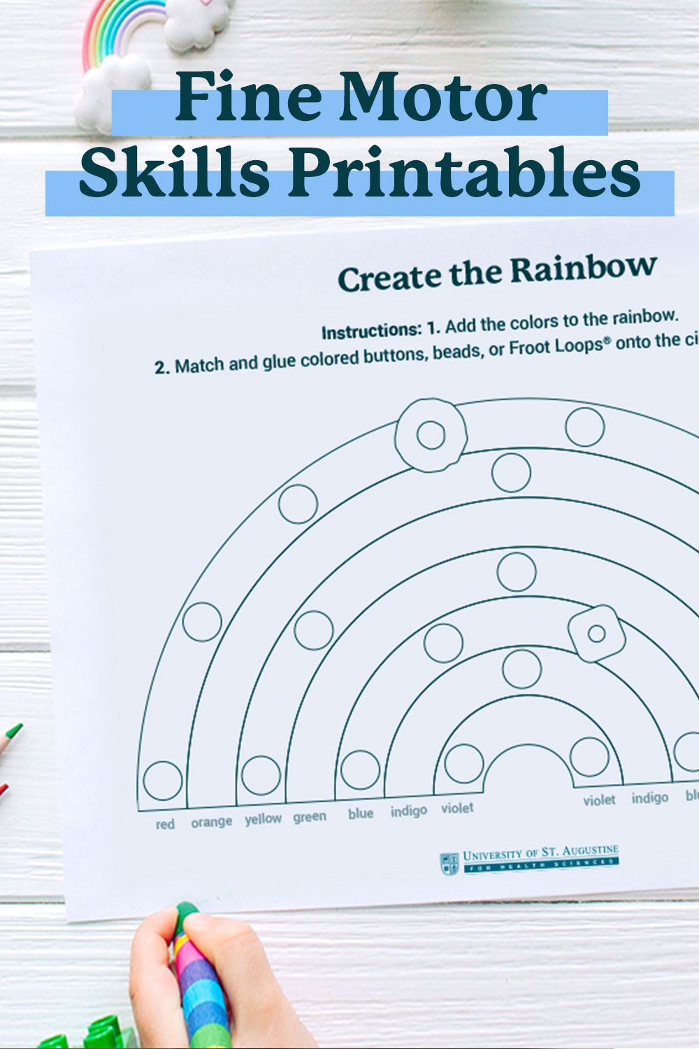 Printable Fine Motor Activities For Preschoolers