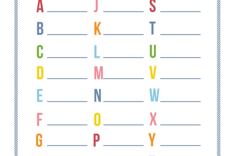 Printable Travel Games For Preschoolers