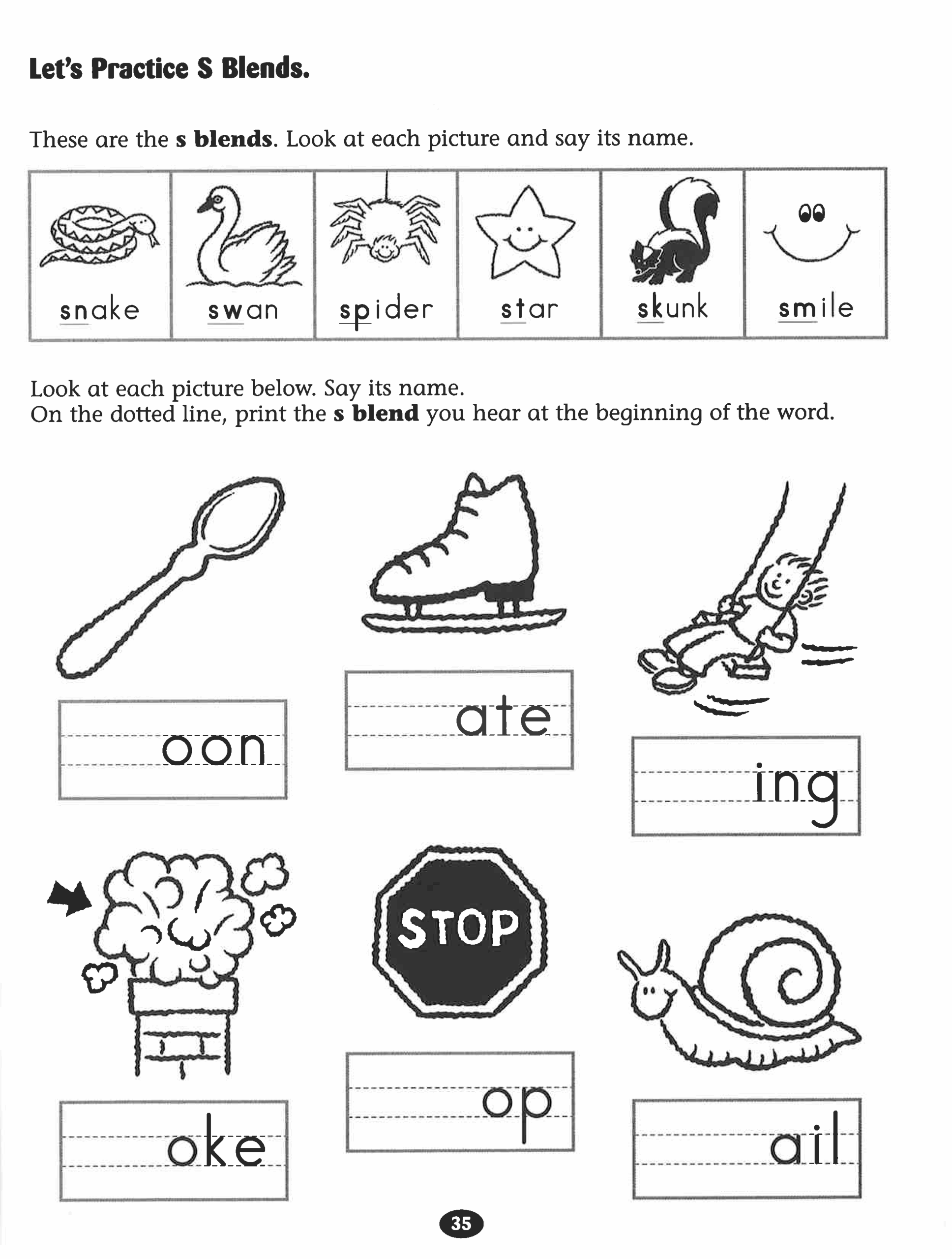 S Blend Worksheets Engaging Activities For Mastering S Blends In 