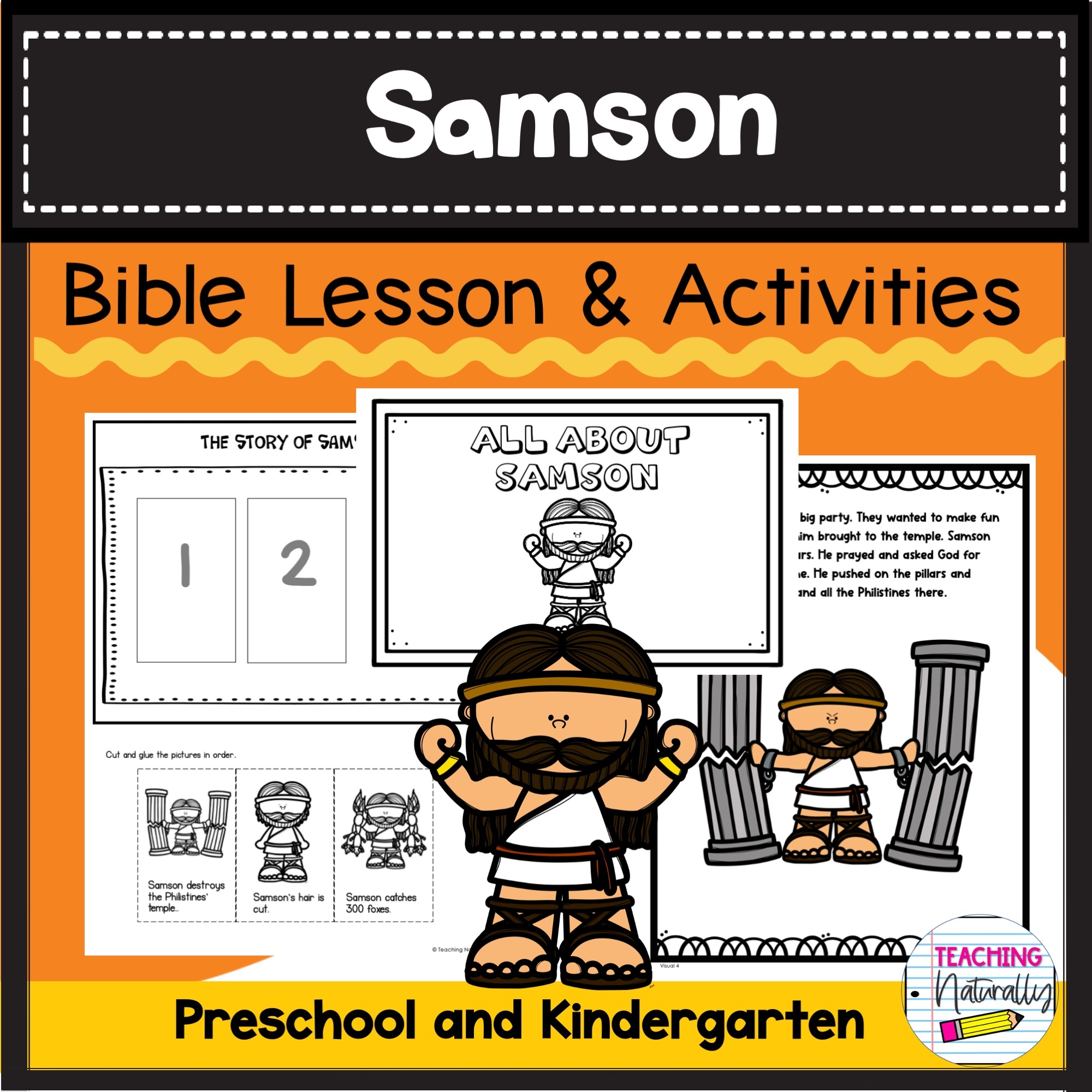 Samson Printables For Preschool