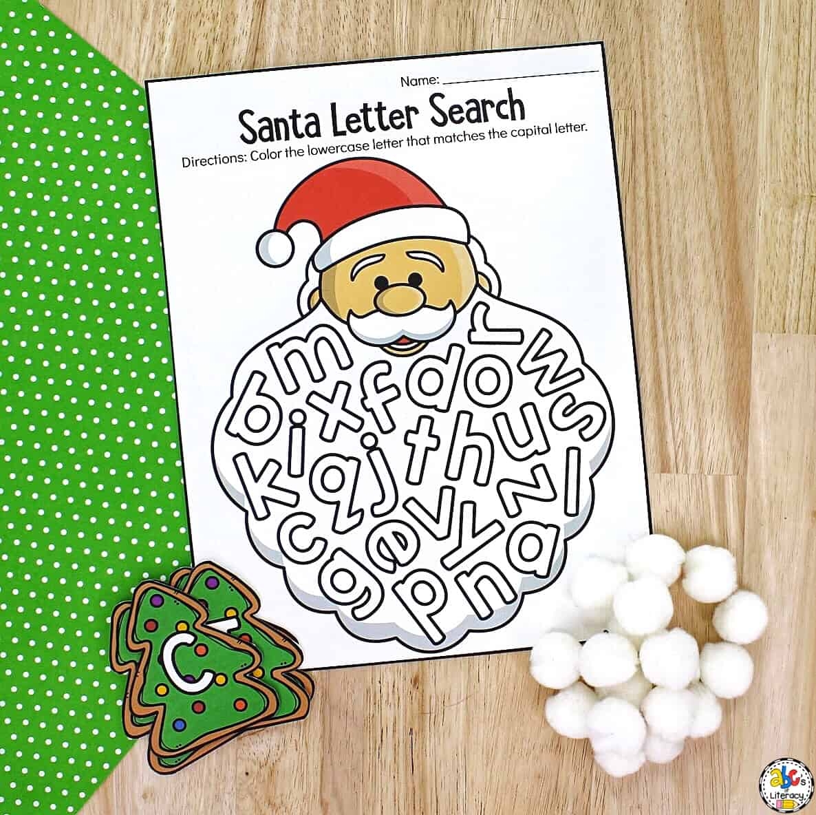 Santa Letter Search Activity