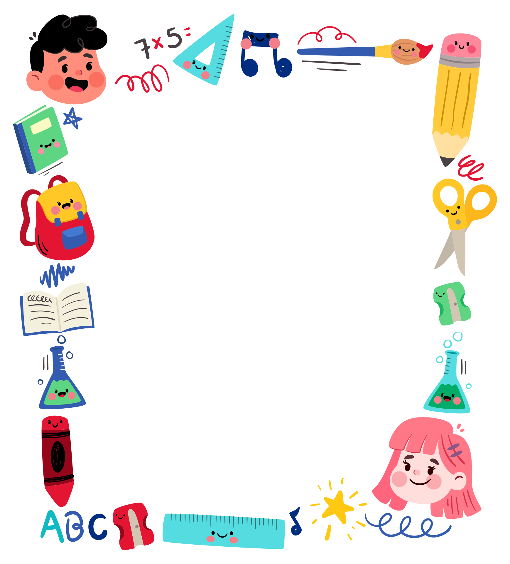 School Borders Clip Art Png Worksheets Library