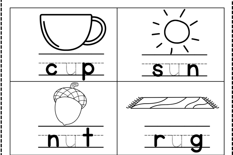 Free Printable Short U Worksheets Pdf