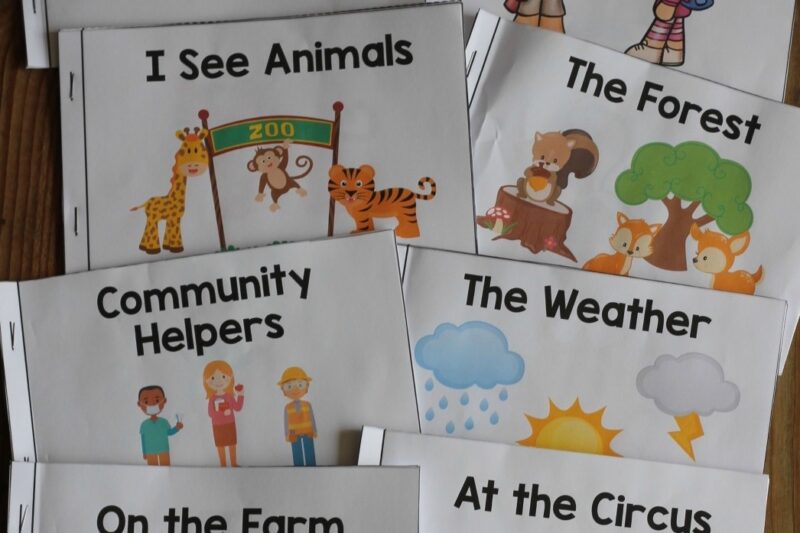 Preschool Sight Word Printable Books