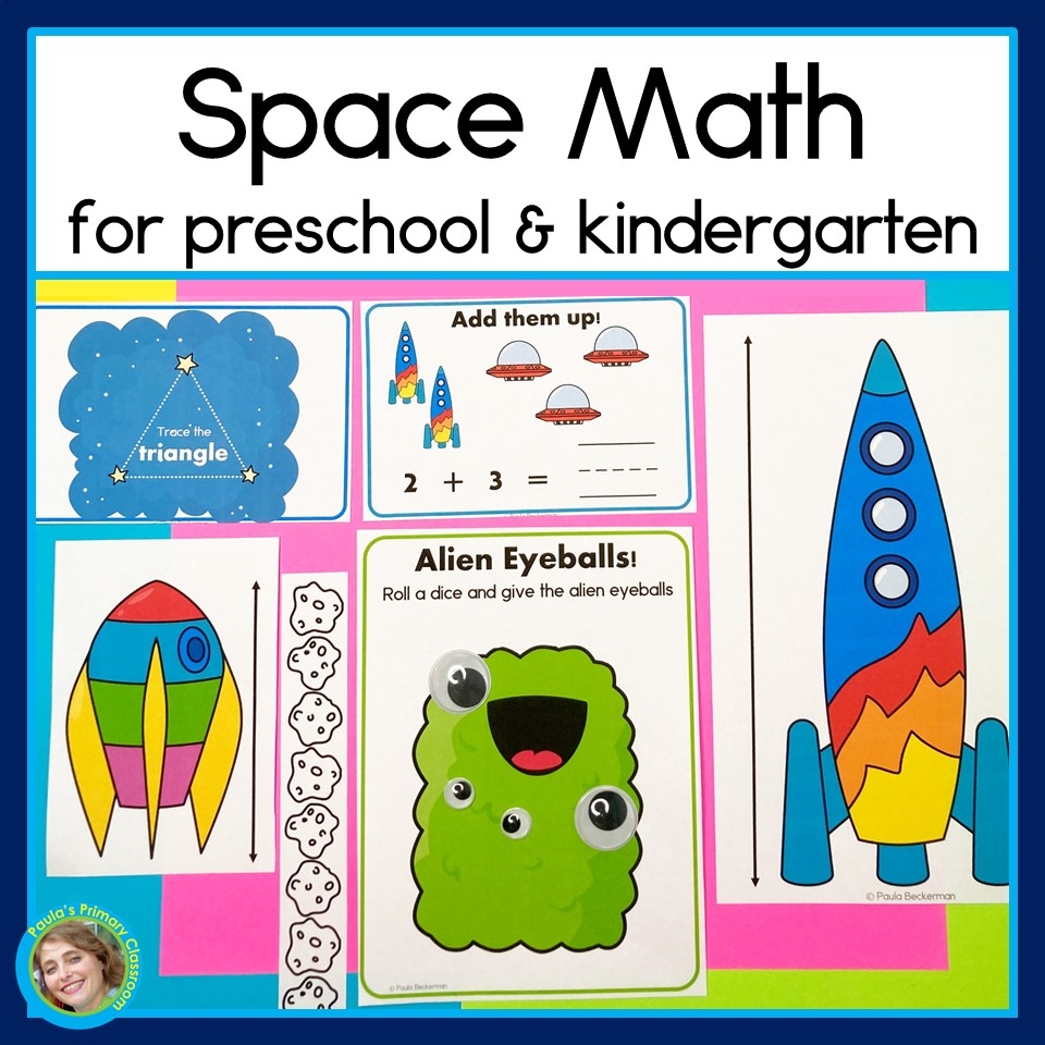 Space Math Outer Space Activities Number Measurement Shape Adding More Made By Teachers