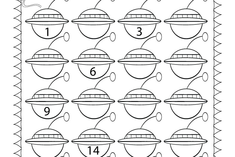 Kindergarten Math Worksheets Counting Missing Numbers