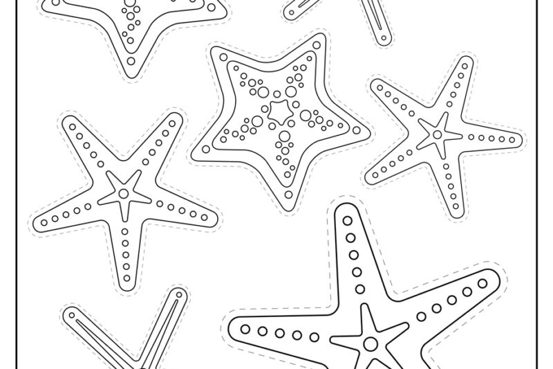 Starfish Printable Preschool