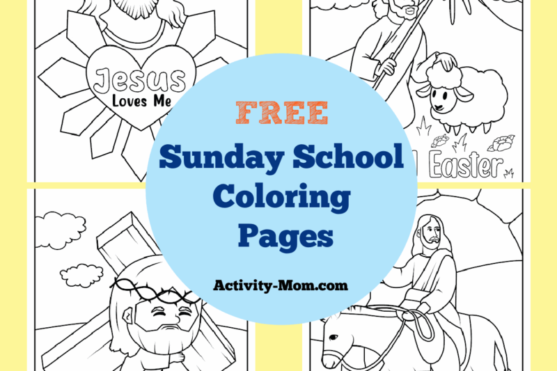 Preschool Sunday School Lessons Free Printable