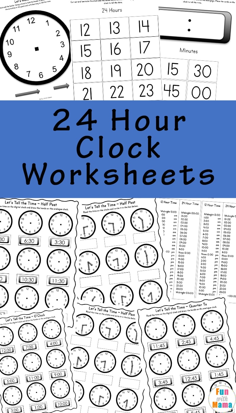 Telling Time Worksheets