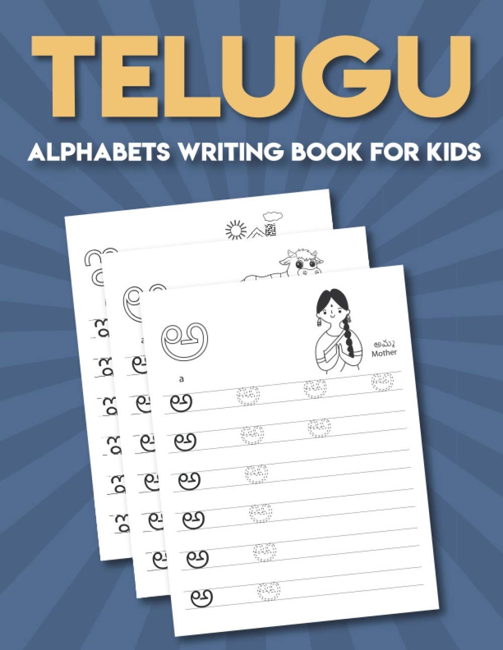 Telugu Alphabets Writing Book For Kids Telugu Letters Tracing Practice Desertcart INDIA