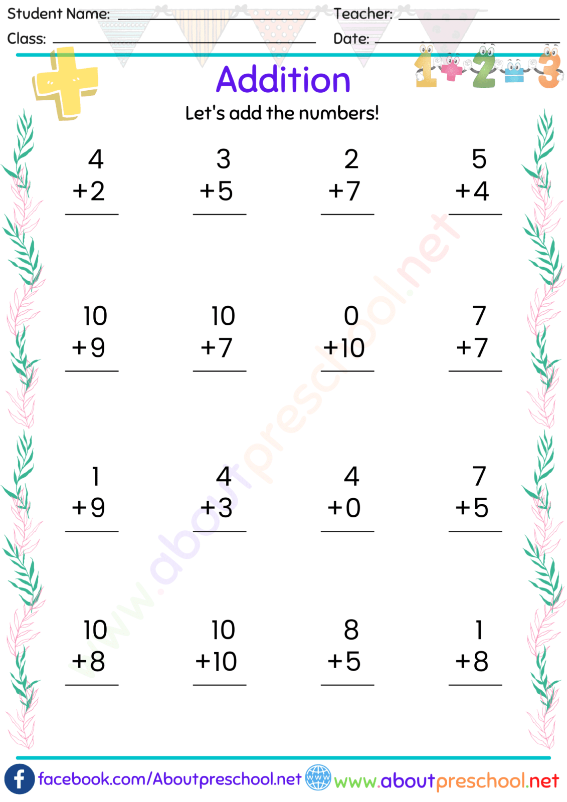 Test For Grade 1 Math Archives Page 10 Of 11 About Preschool Test For Grade 1 Math Archives Page 10 Of 11 About Preschool