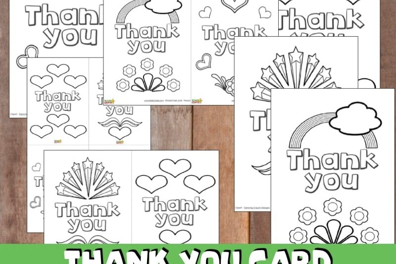 Preschool Thank You Printable