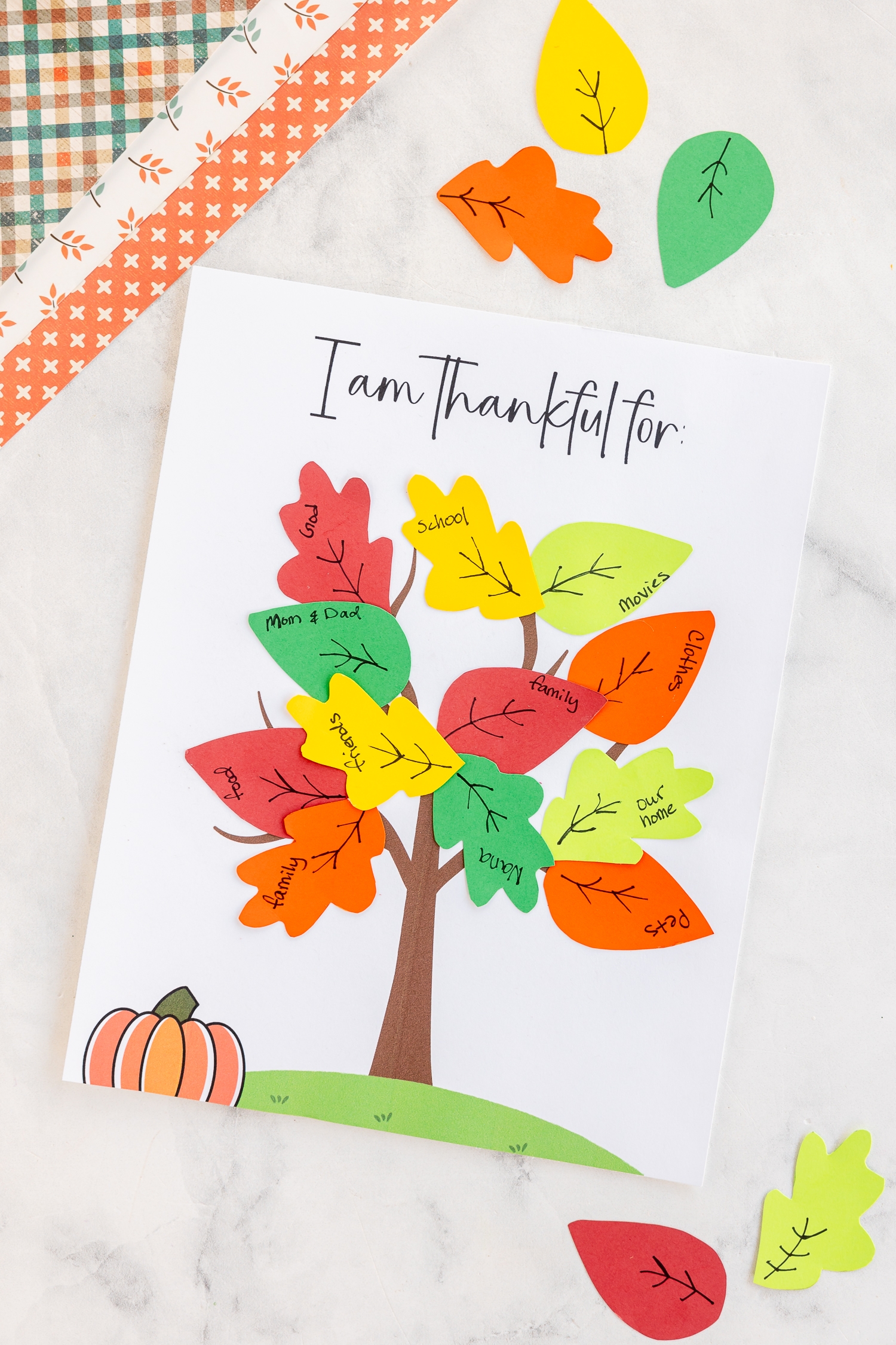 Thankful Tree Printable mp4