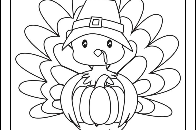 Printable Thanksgiving Coloring Pages For Preschoolers