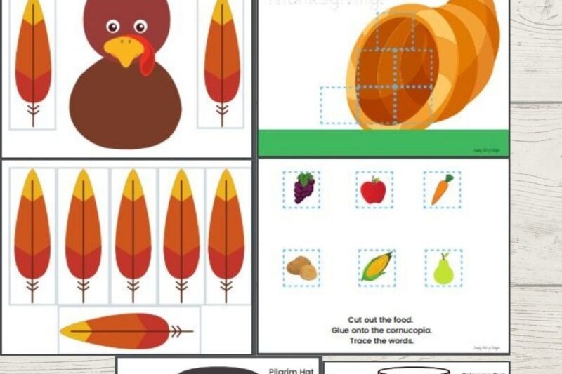 Thanksgiving Preschool Activities Printable