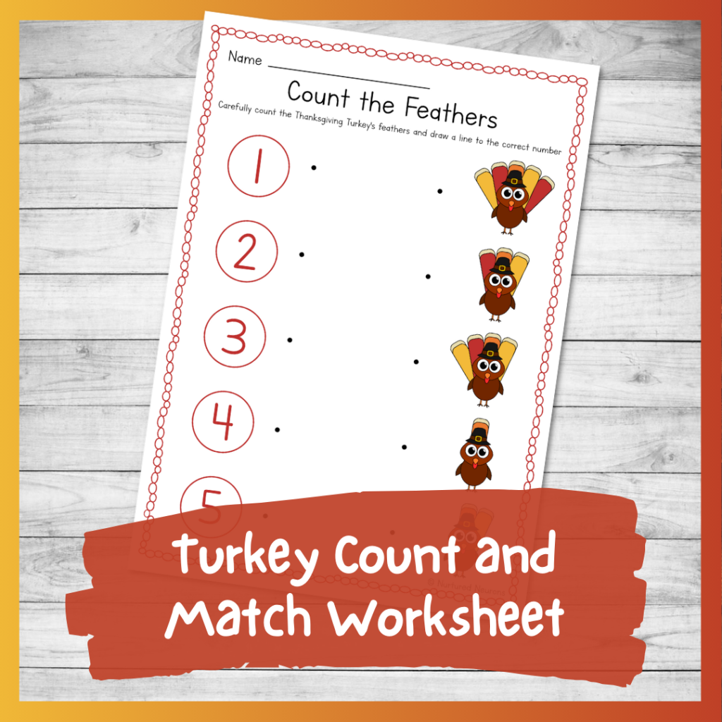 Pre K Thanksgiving Printables Preschool