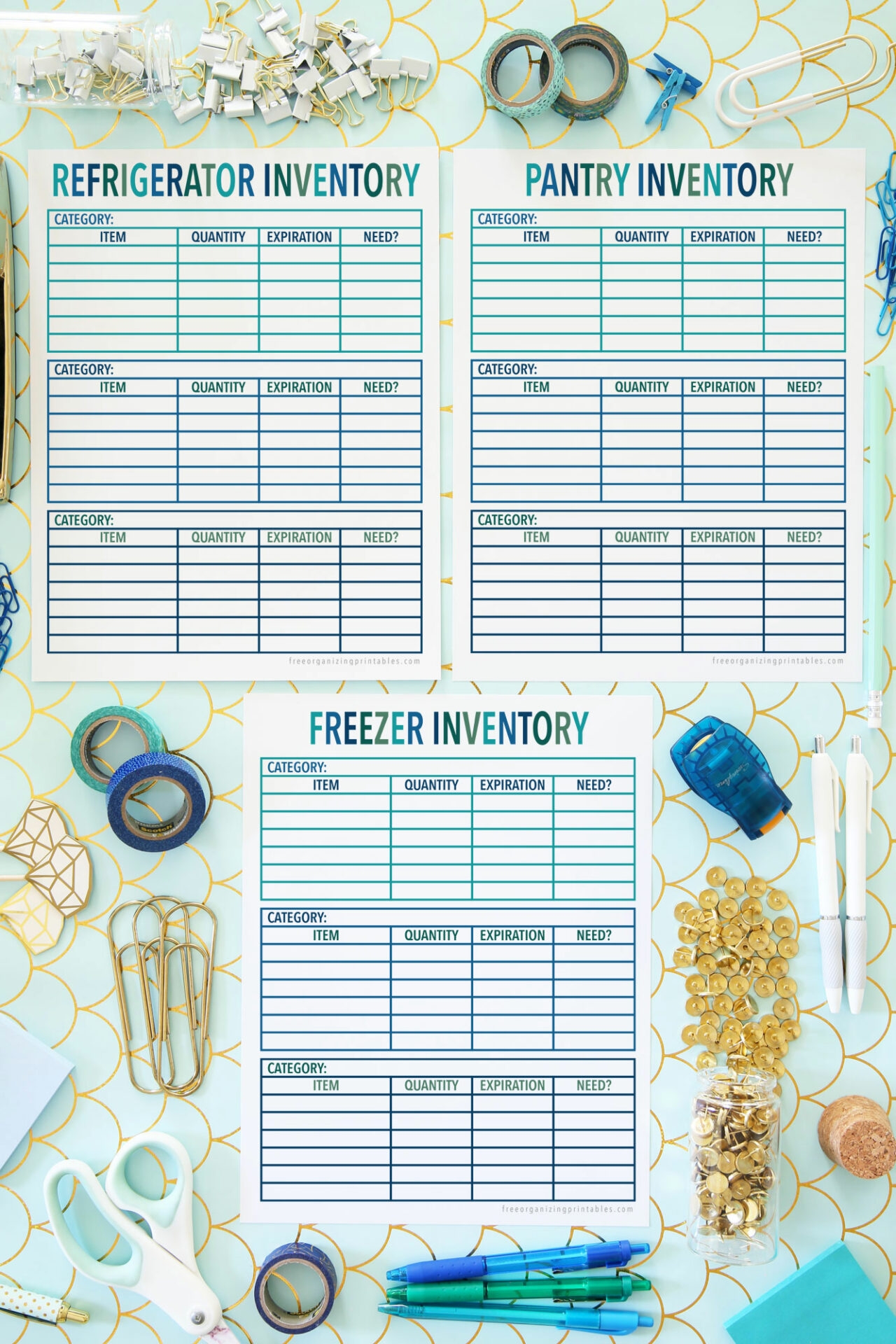Free Printable Printable Food Storage Worksheets