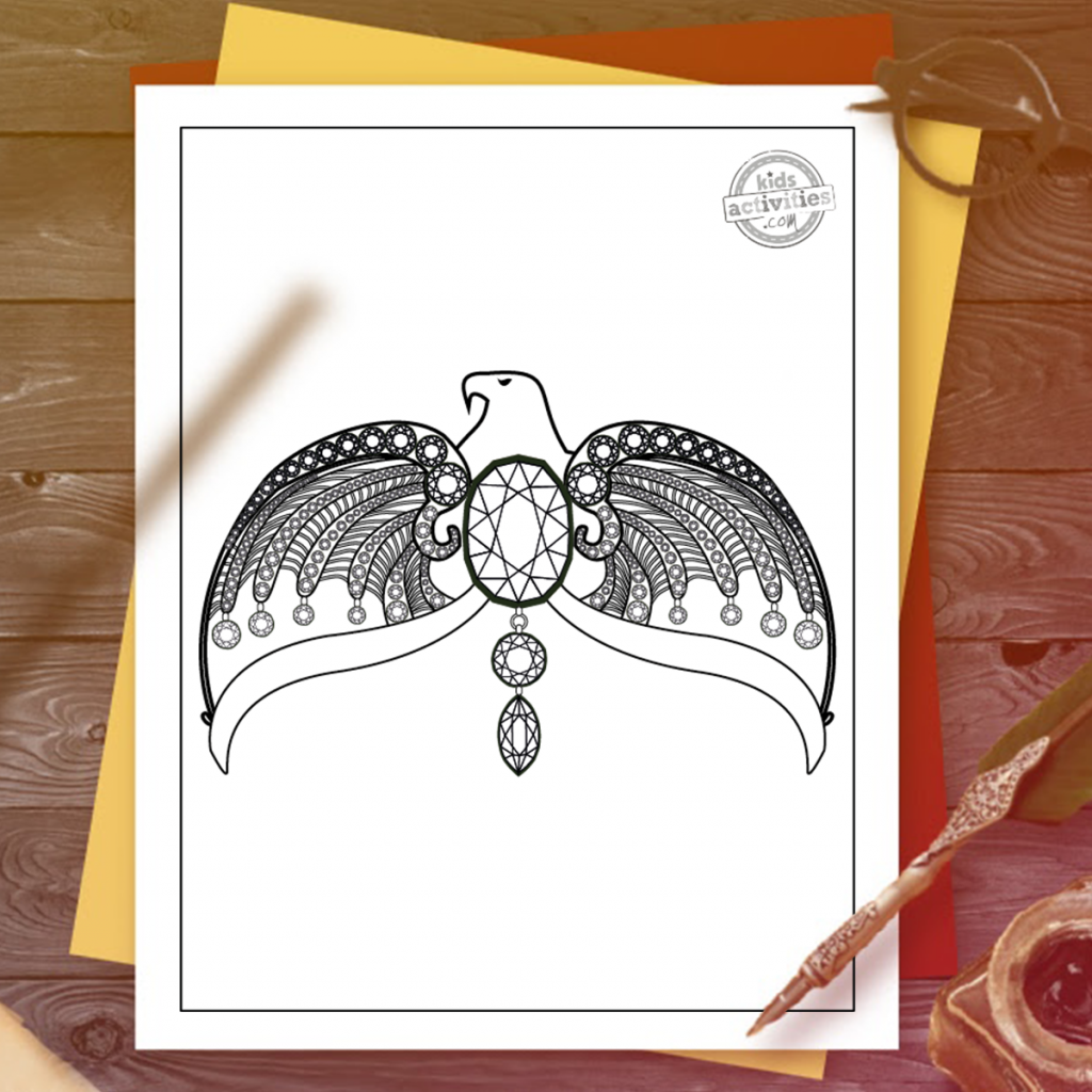 The Best Free Harry Potter Ravenclaw Coloring Pages