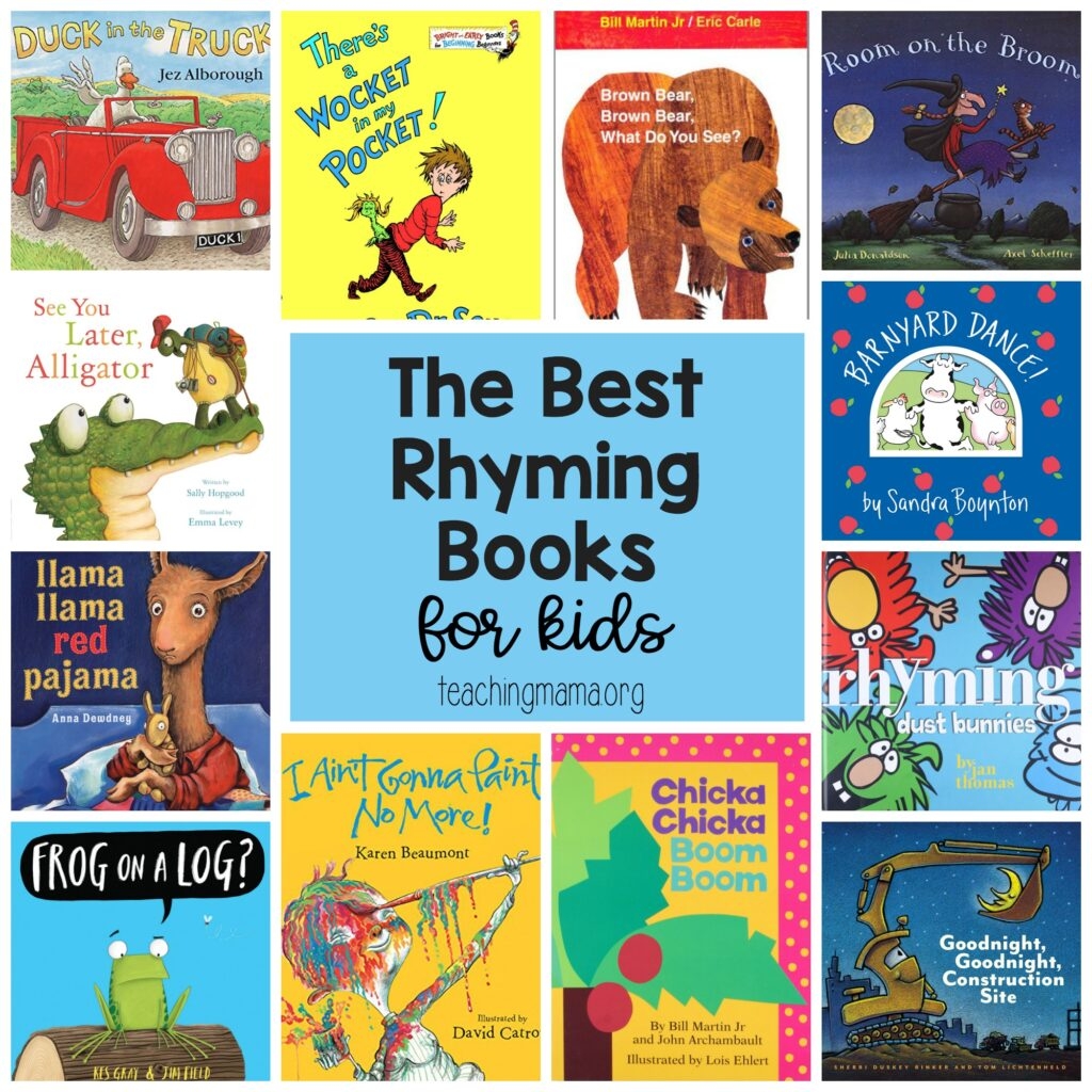 Free Printable Rhyming Books For Preschool