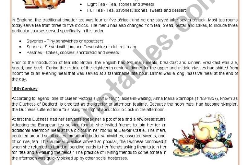 Reading Comprehension Worksheet Bubble Tea
