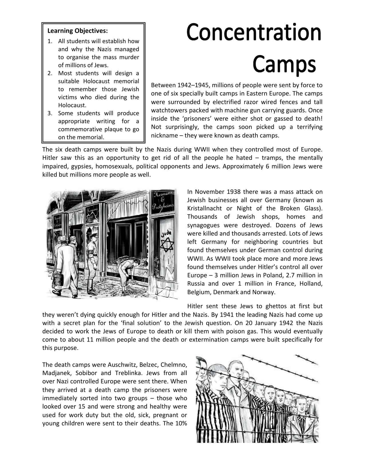 The Holocaust Worksheets KS3 U0026 KS4 Lesson Plans U0026 Resources The Holocaust Worksheets KS3 U0026 KS4 Lesson Plans U0026 Resources